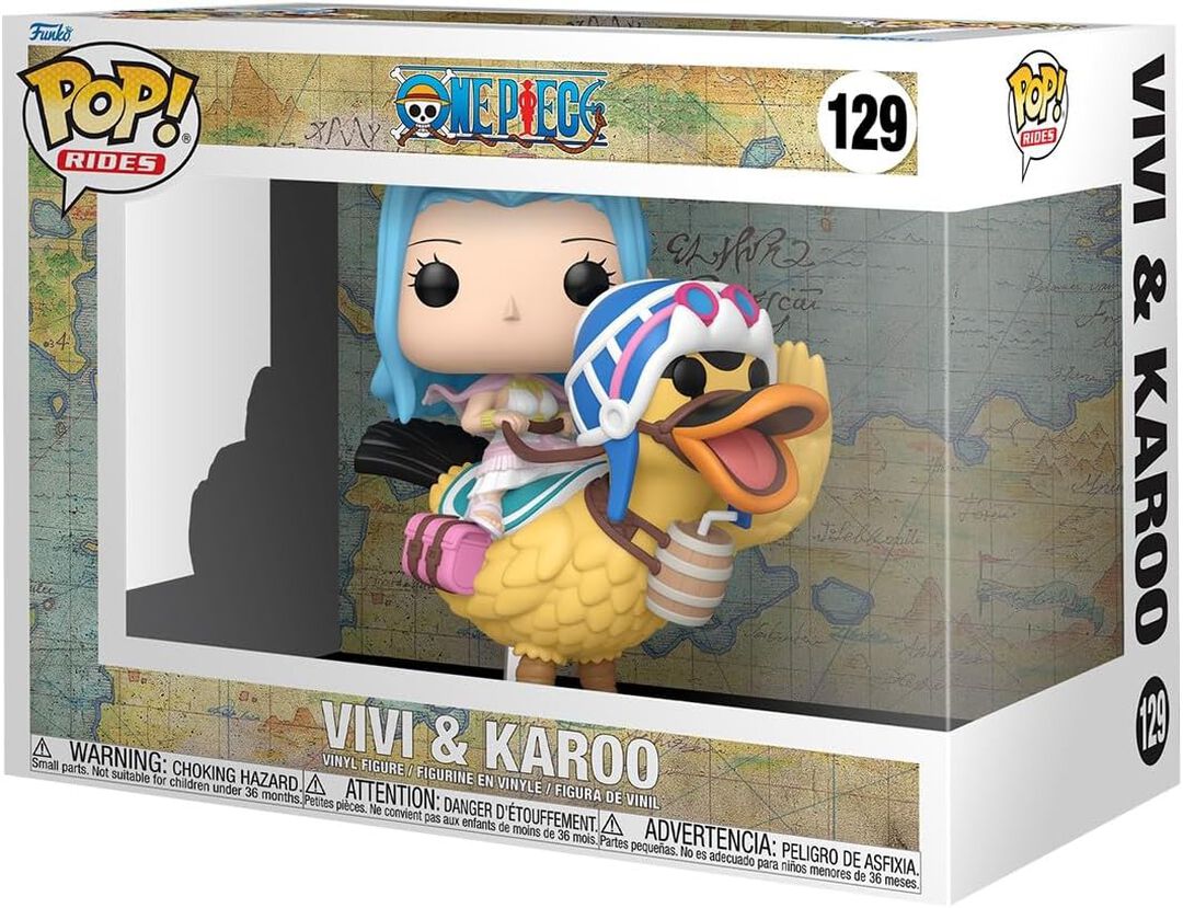 Figurine Funko Pop! Rides N&deg;129 | One Piece | Vivi & Karoo