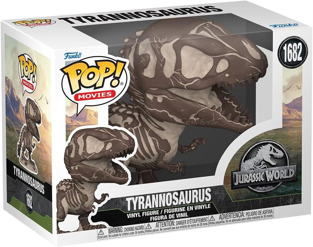 Figurine Funko Pop! N&deg;1682 | Jurrassic World | Tyrannosaure (fossile)