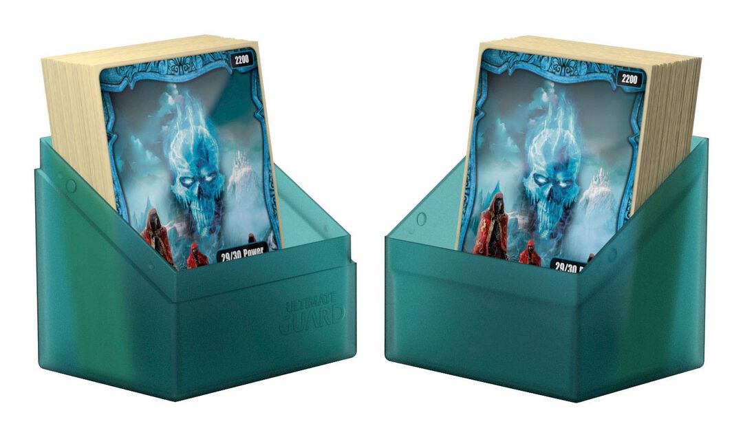 Boite Pour Cartes | Ultimate Guard Boulde | 80+ Taille Standard Malachite
