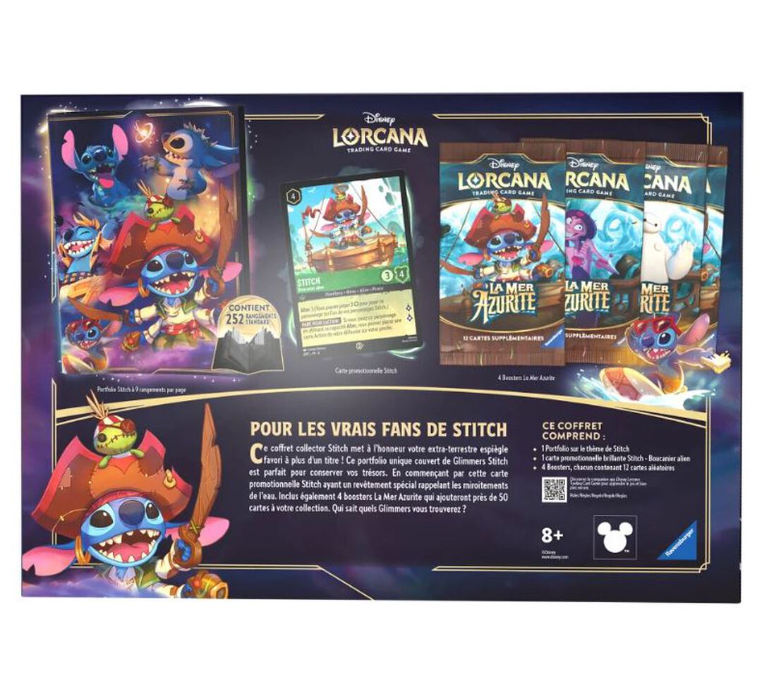 Coffret Cadeau Stitch | Lorcana | La Mer Azurite Chapitre 6
