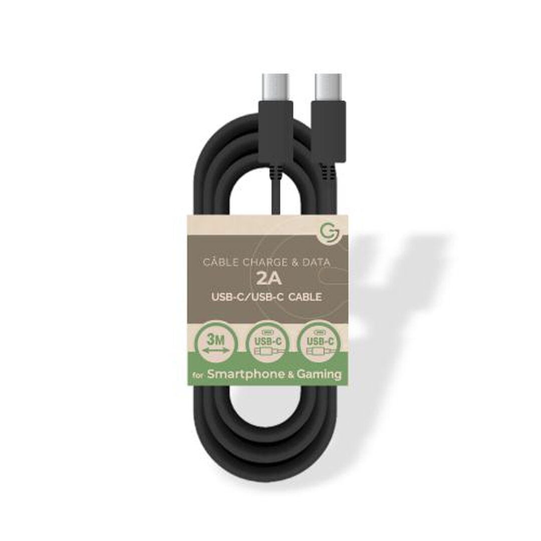 C&acirc;ble Type C Vers Type C 3m | Noir