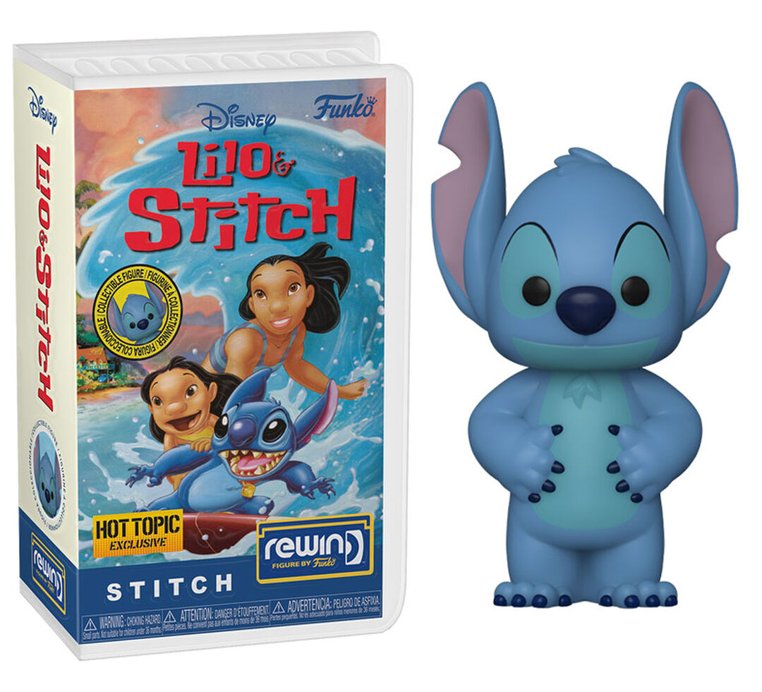 Figurine Funko Rewind | Lilo & Stitch | Stitch W/ch