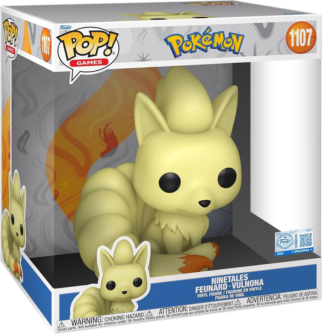 Figurine Funko Pop! Jumbo N&deg;1107 | Pokemon | Feunard