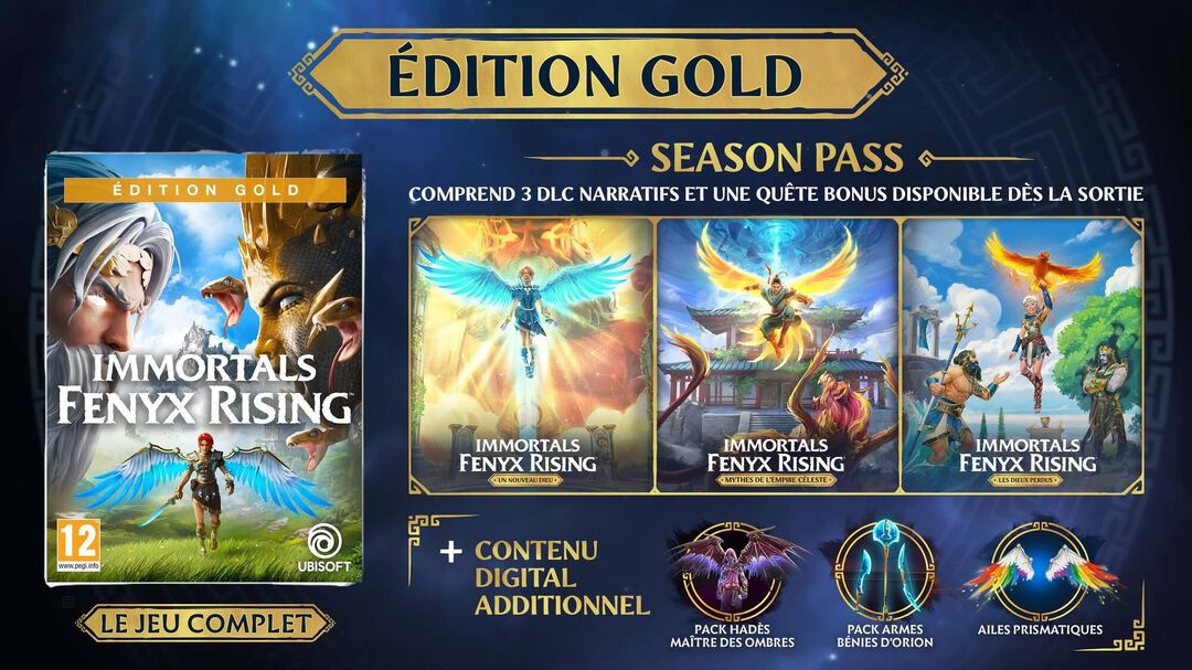 Immortals Fenyx Rising Gold Edition