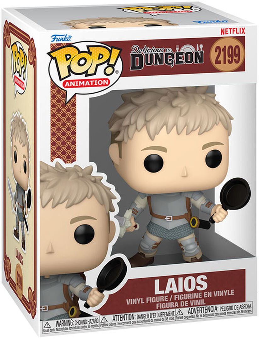 Figurine Funko Pop! | Gloutons Et Dragons | Laios Avec Chance De Chase