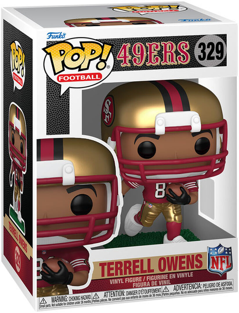 Figurine Funko Pop! | NFL Legends | 49ers | Terrell Owens