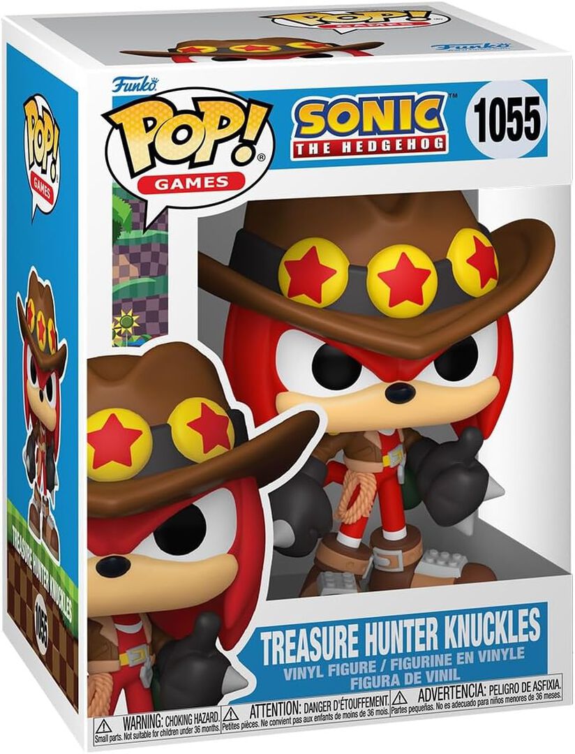 Figurine Funko Pop! N&deg;1055 | Sonic | Chasseur De Tr&eacute;sors