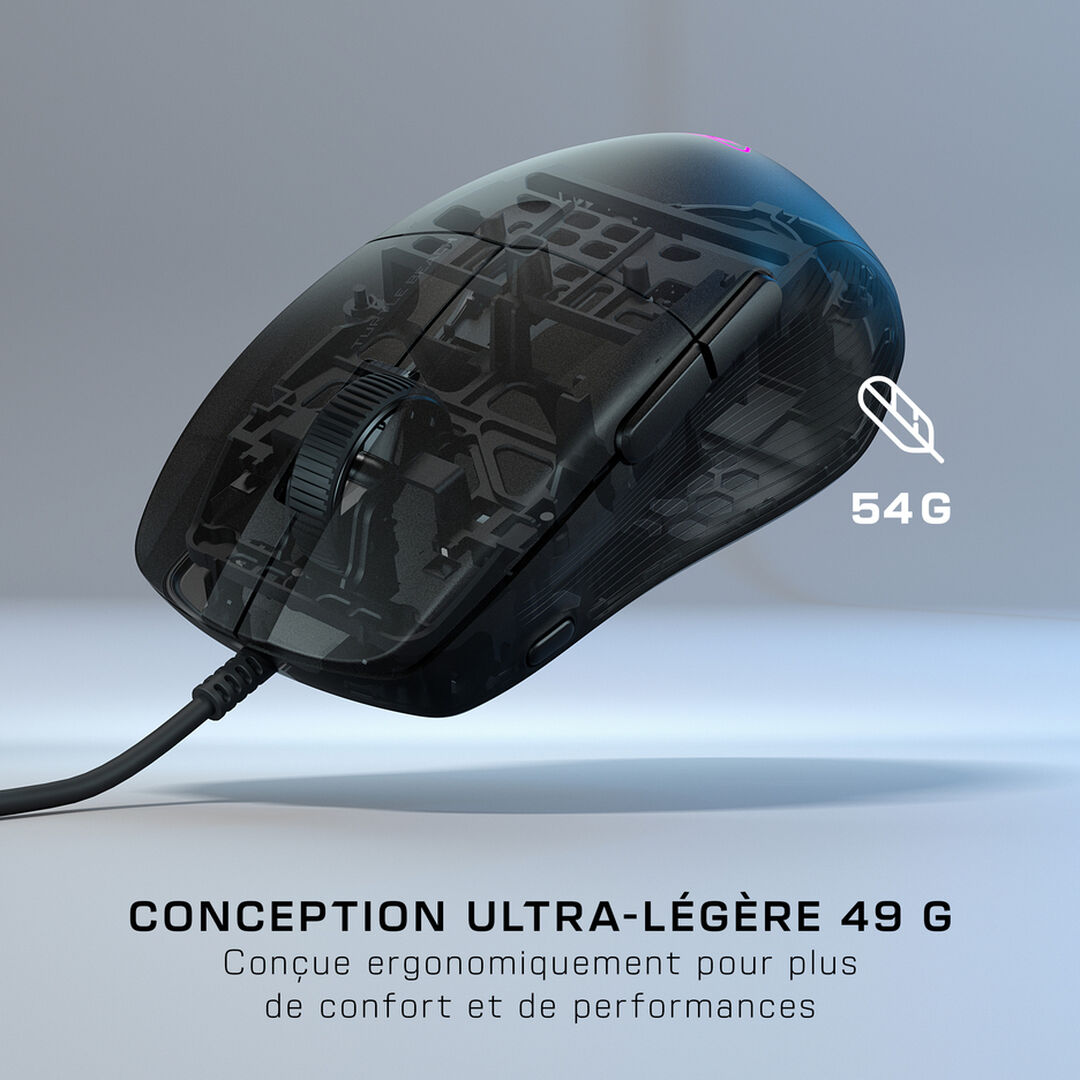 Souris Filaire | Pure Sel | Noir