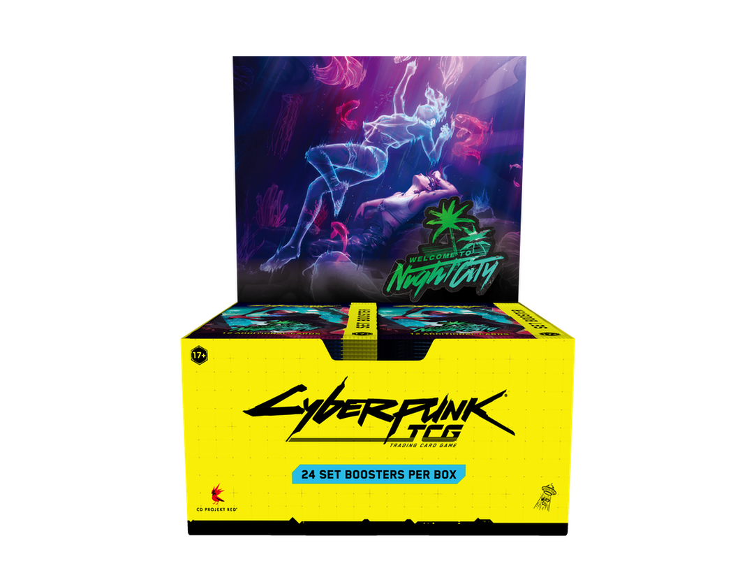 Display (24 Boosters) | Cyberpunk Tcg | Welcome To Night City (FR)