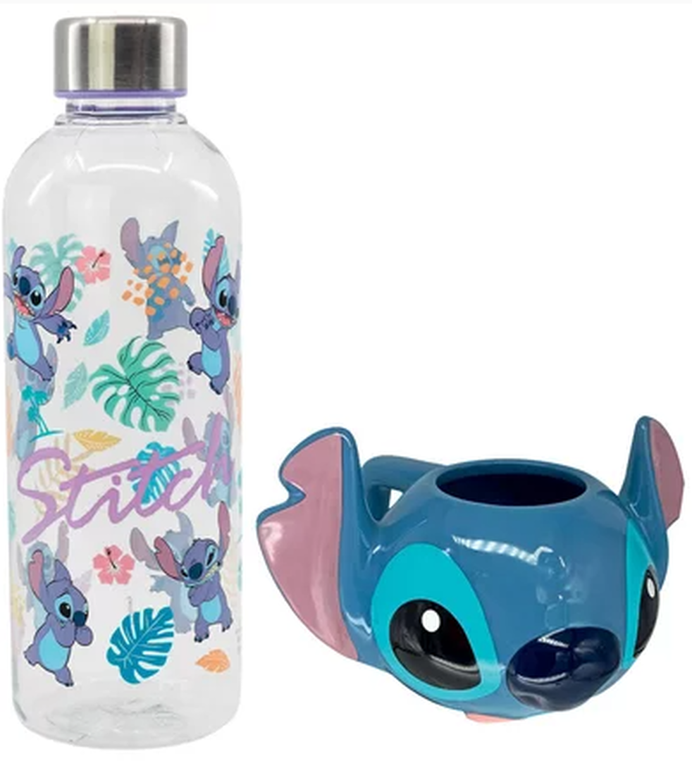 Set Cadeau | Lilo & Stitch | Mug 3d Et Gourde Inox