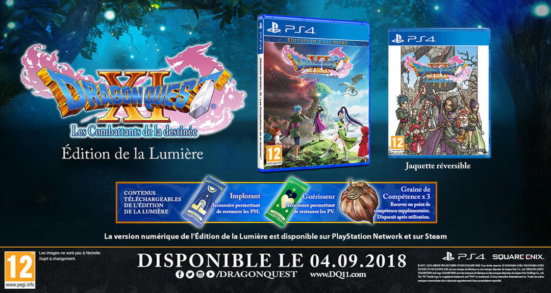 Dragon Quest XI Les Combattants De La Destin&eacute;e Edition De La Lumi&egrave;re | Occasion