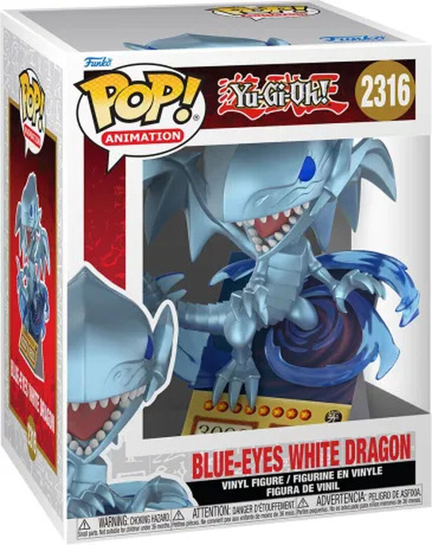 Figurine Funko Pop! Premium N&deg;2316 | Yu-gi-oh! | Dragon Blanc Aux Yeux Bleus (ca