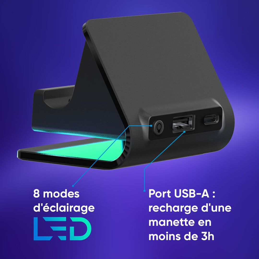 Support De Charge 2 Joycons + Controller Grip | Oniverse | Fusion Dock