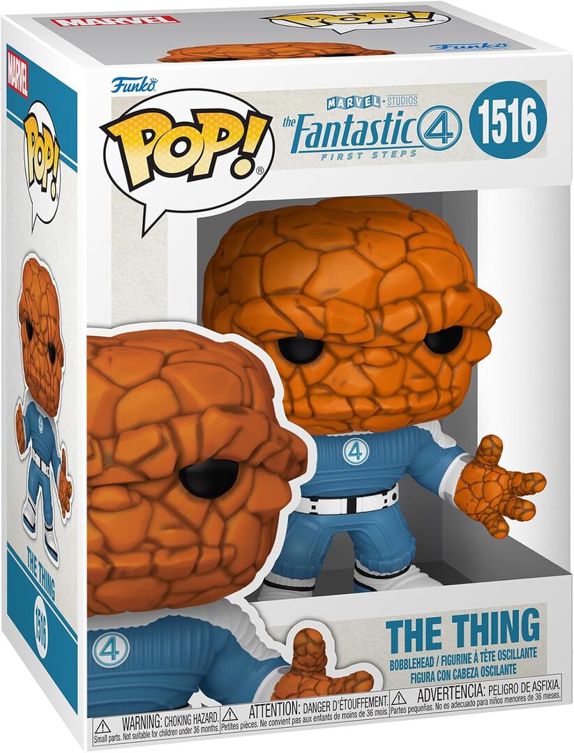 Figurine Funko Pop! N&deg;1516 | Les 4 Fantastiques | La Chose