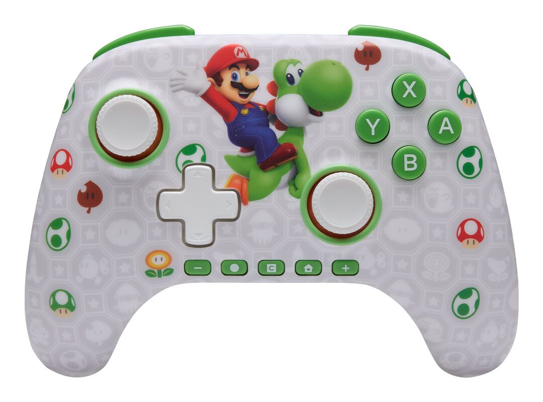 Manette Sans Fil Powera Mario & Yoshi