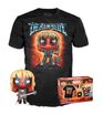 Pop&tee - Deadpool - Heavy Metal Taille L