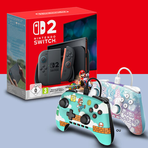 Pack Nintendo Switch 2 et Manette Filaire Power A