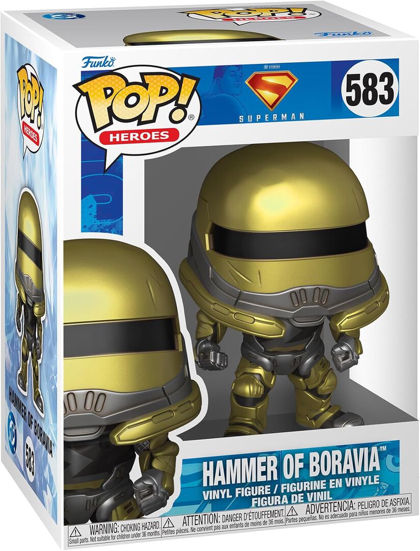 Figurine Funko Pop! N&deg;583 | Superman | Marteau De Boravia