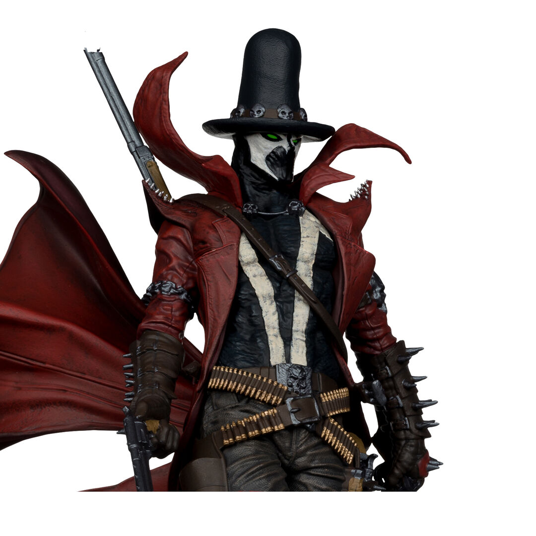Statuette Resine | Spawn: Black White & Red All Over Spawn By Todd Mcfarlane
