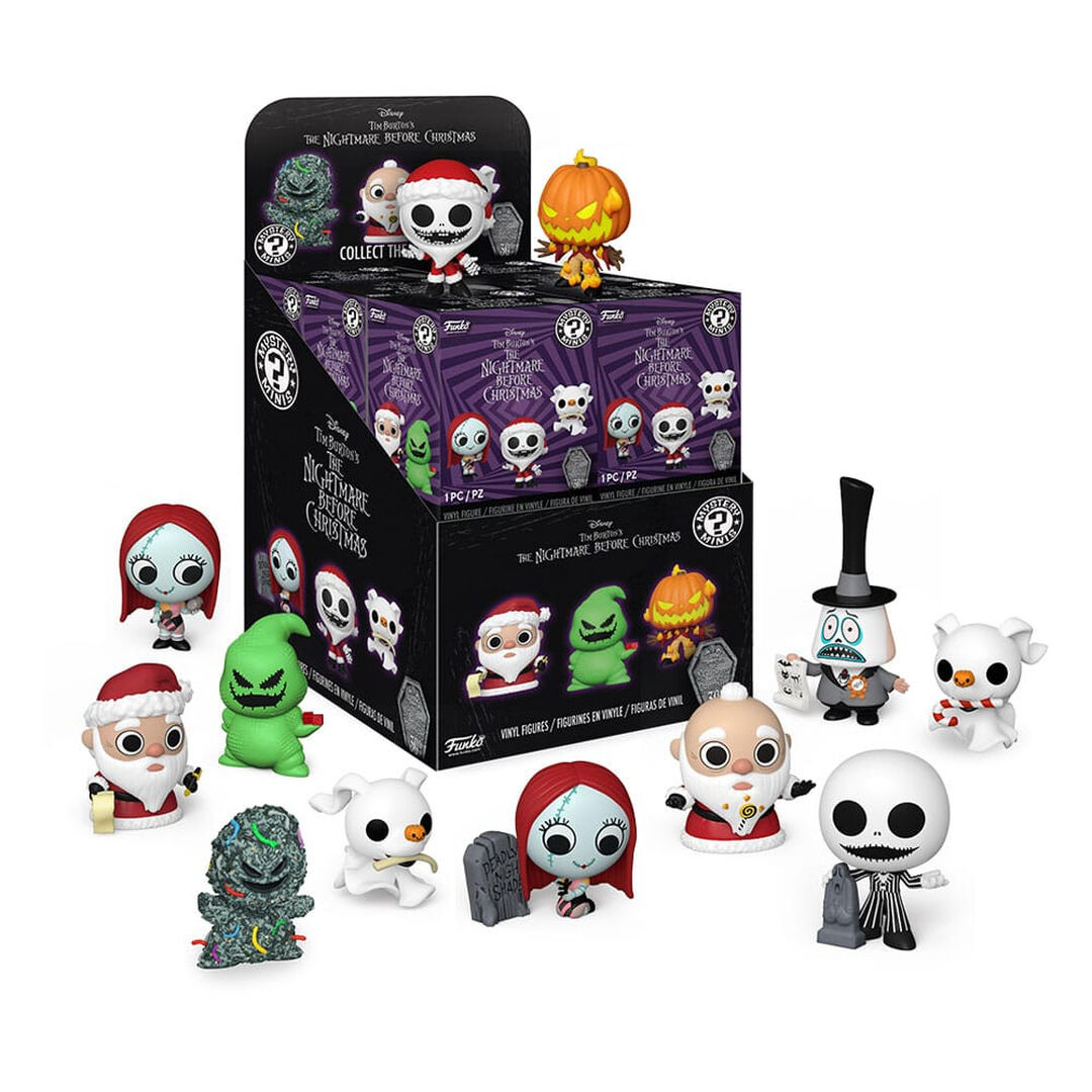 Figurine Mystery Minis | L'etrange Noel De Mr Jack 30th | Assortiment 12 Pi&egrave;ces