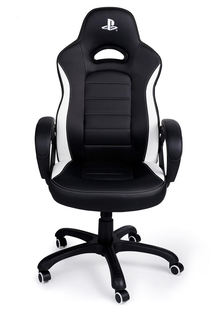 Chaise Gaming Officiel Sony Pcch350 Blanc & Noir