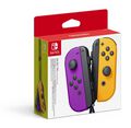 Paire De Manettes Joy-con Gauche Violet N&eacute;on & Droite Orange N&eacute;on thumb 2