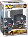 Figurine Funko Pop! N&deg;1554 - Marvel Zombies - Zombie Captain America