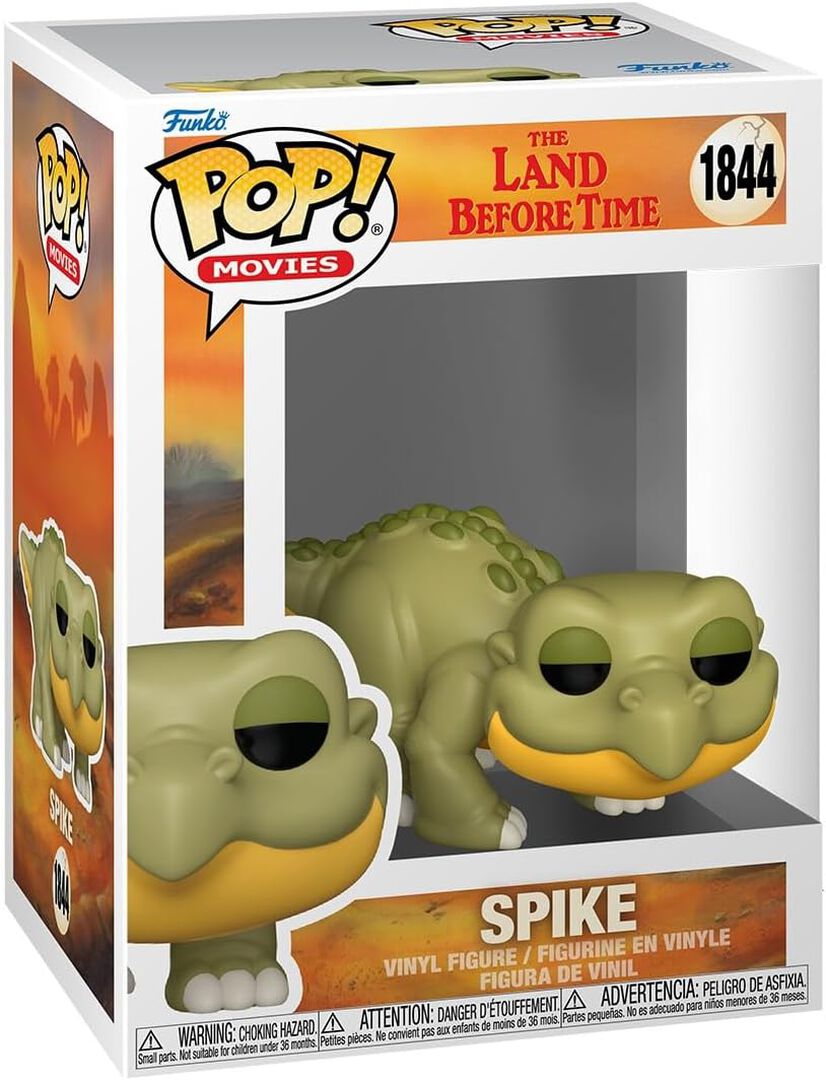 Figurine Funko Pop! N&deg;1844 | Petit-pied Le Dinosaure | Pointu (spike)