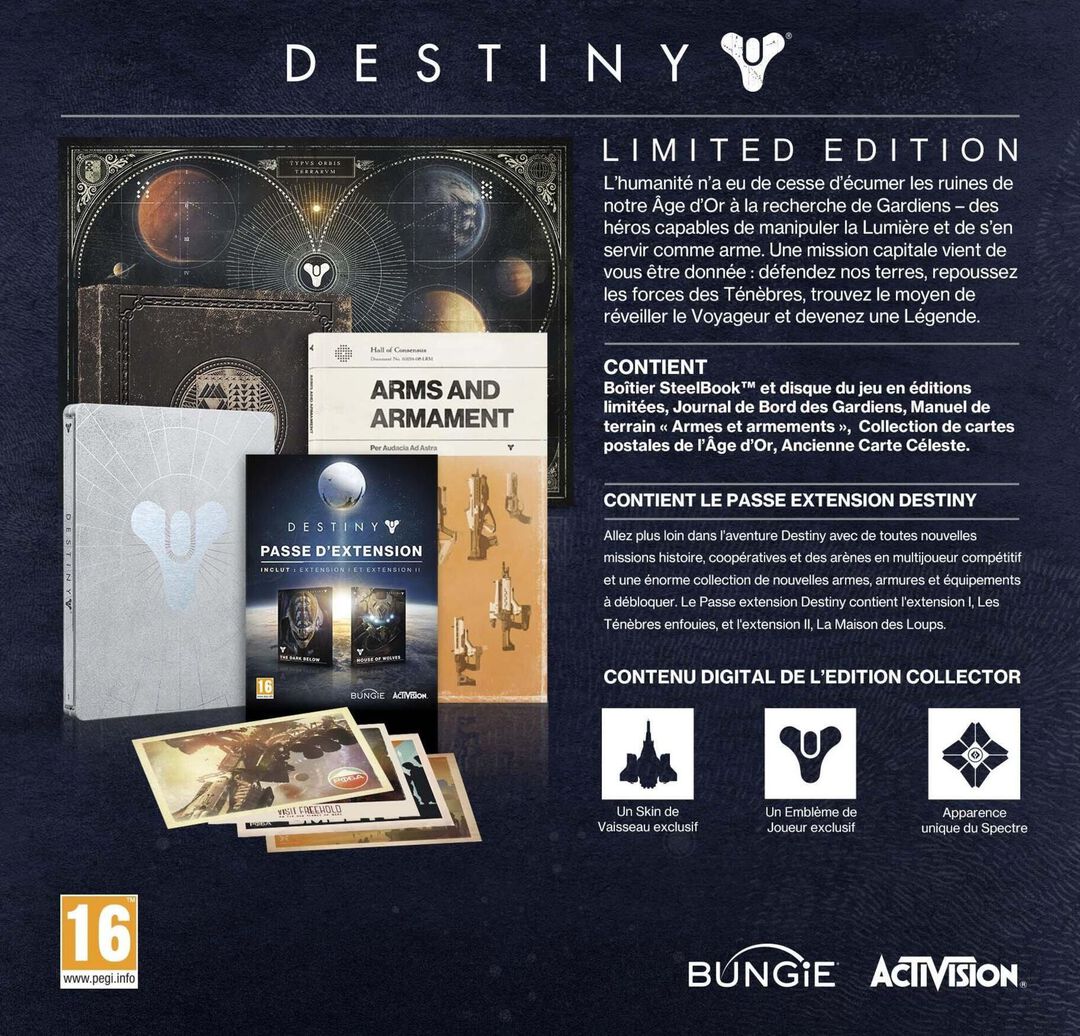 Destiny Edition Limit&eacute;e