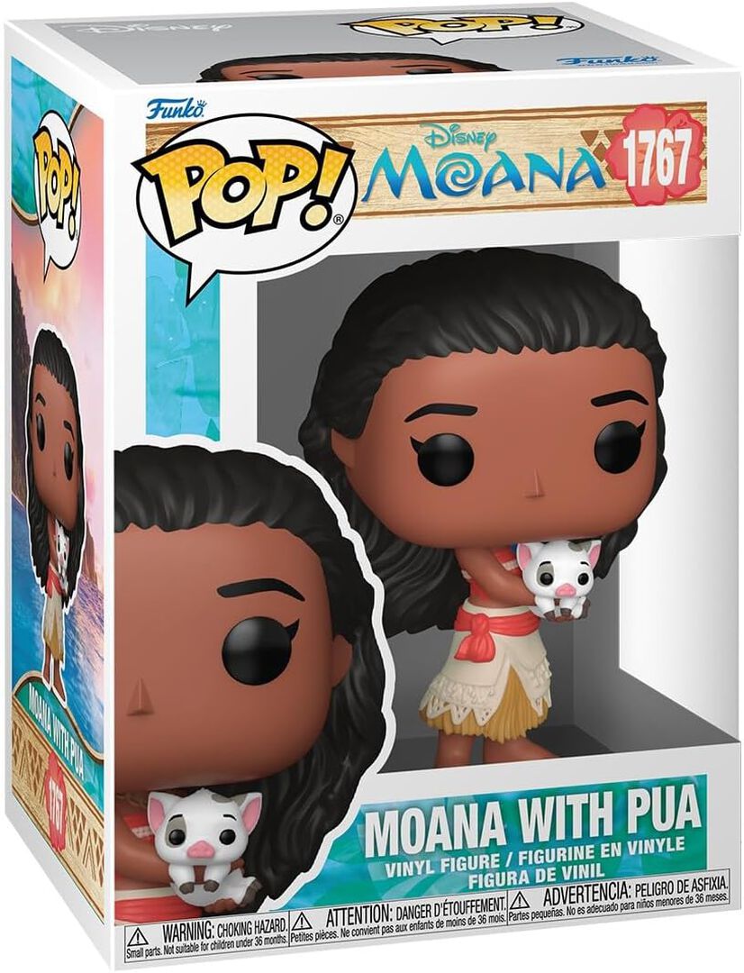 Figurine Funko Pop! | Vaiana | Vaiana Avec Pua