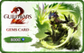 Carte Nc Soft France Guild Wars 2 - 8000 Gems - 100 Eur
