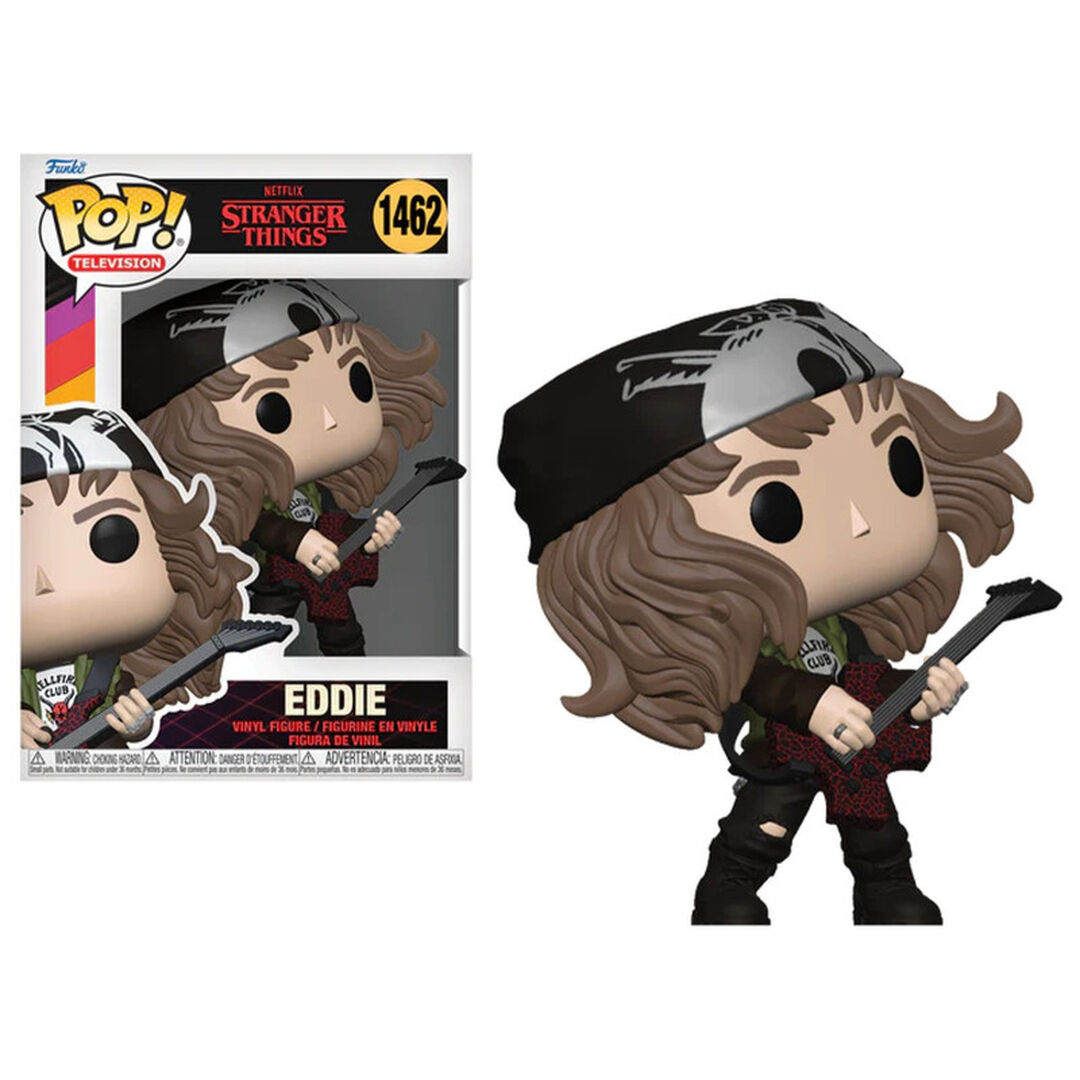 Figurine Funko Pop! | Stranger Things | S4 Hunter Eddie W/guitar