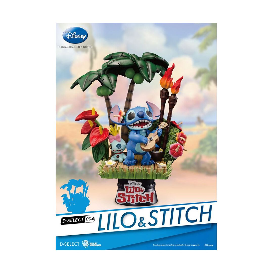 Figurine D-stage | Stitch Guitare