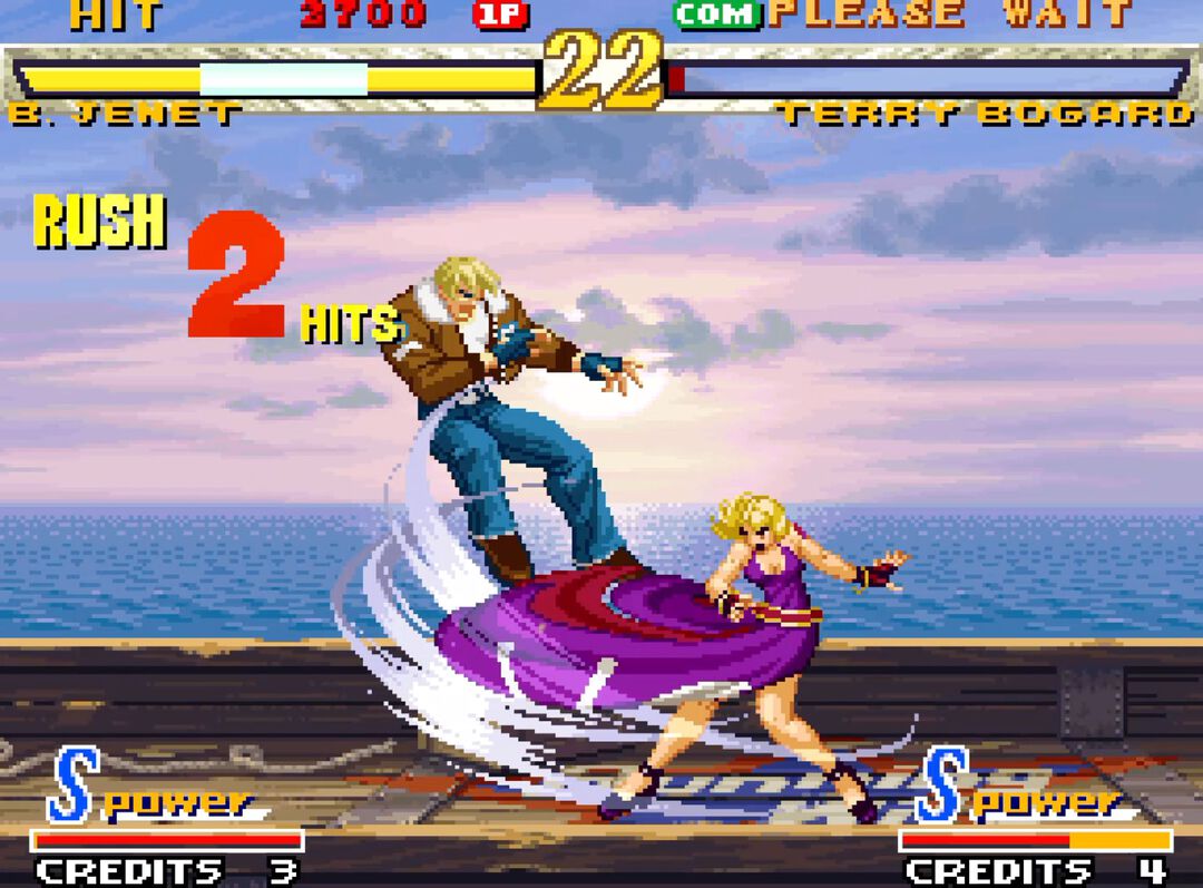 Garou Mark Of The Wolves  Neogeo