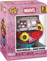 Figurine Funko Bitty Pop! Bouquet - Marvel - St Valentin - M.morales & Ghost Spi