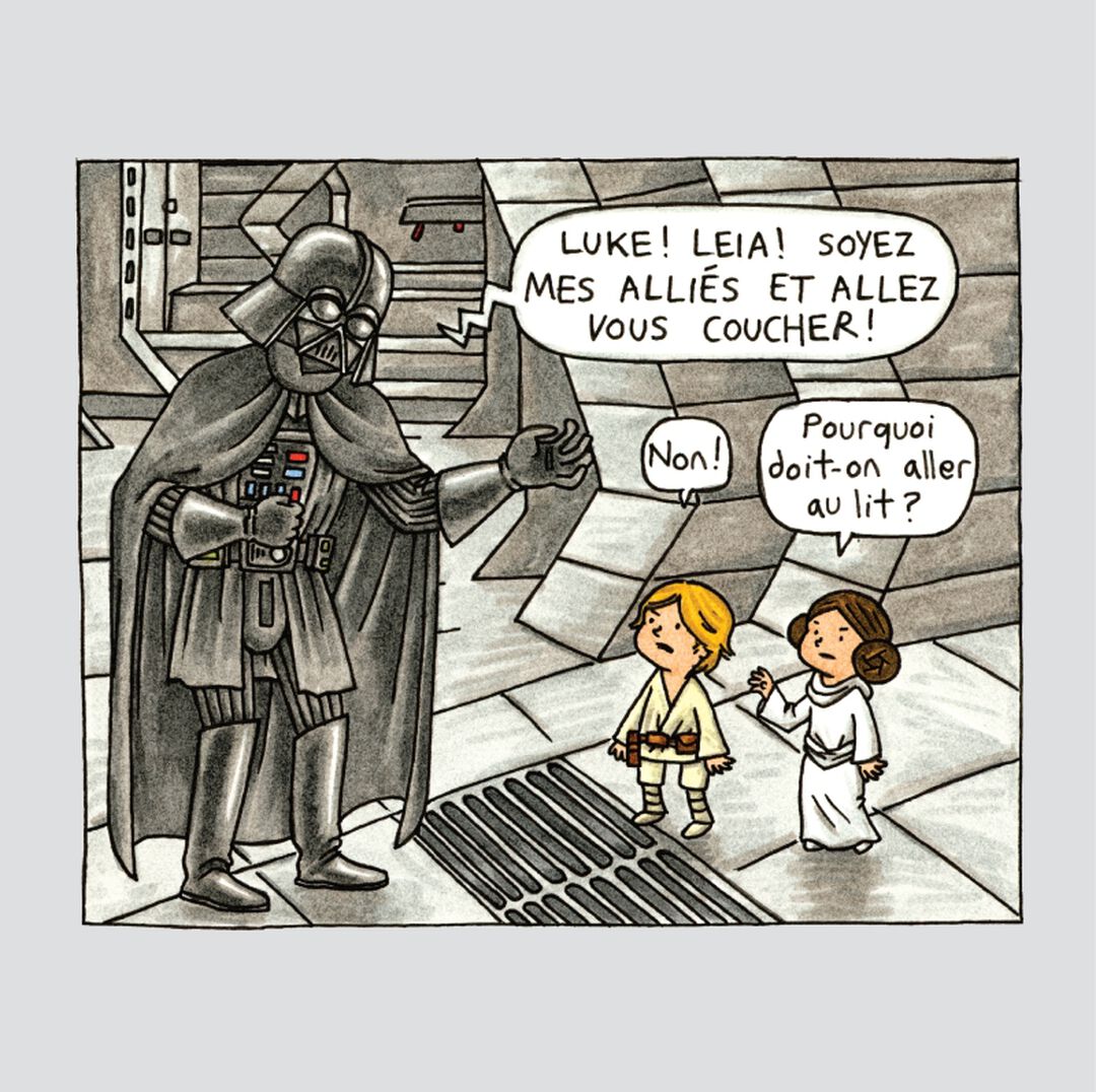 Livre | Star Wars | Au Lit Dark Vador