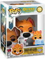 Figurine Funko Pop! & Buddy - Oliver Et Compagnie - Dodger Avec Oliver (paillett