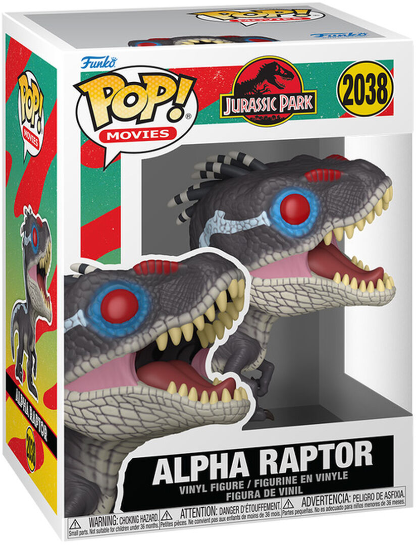 Figurine Funko Pop! | Jurassic Park | Alpha Raptor