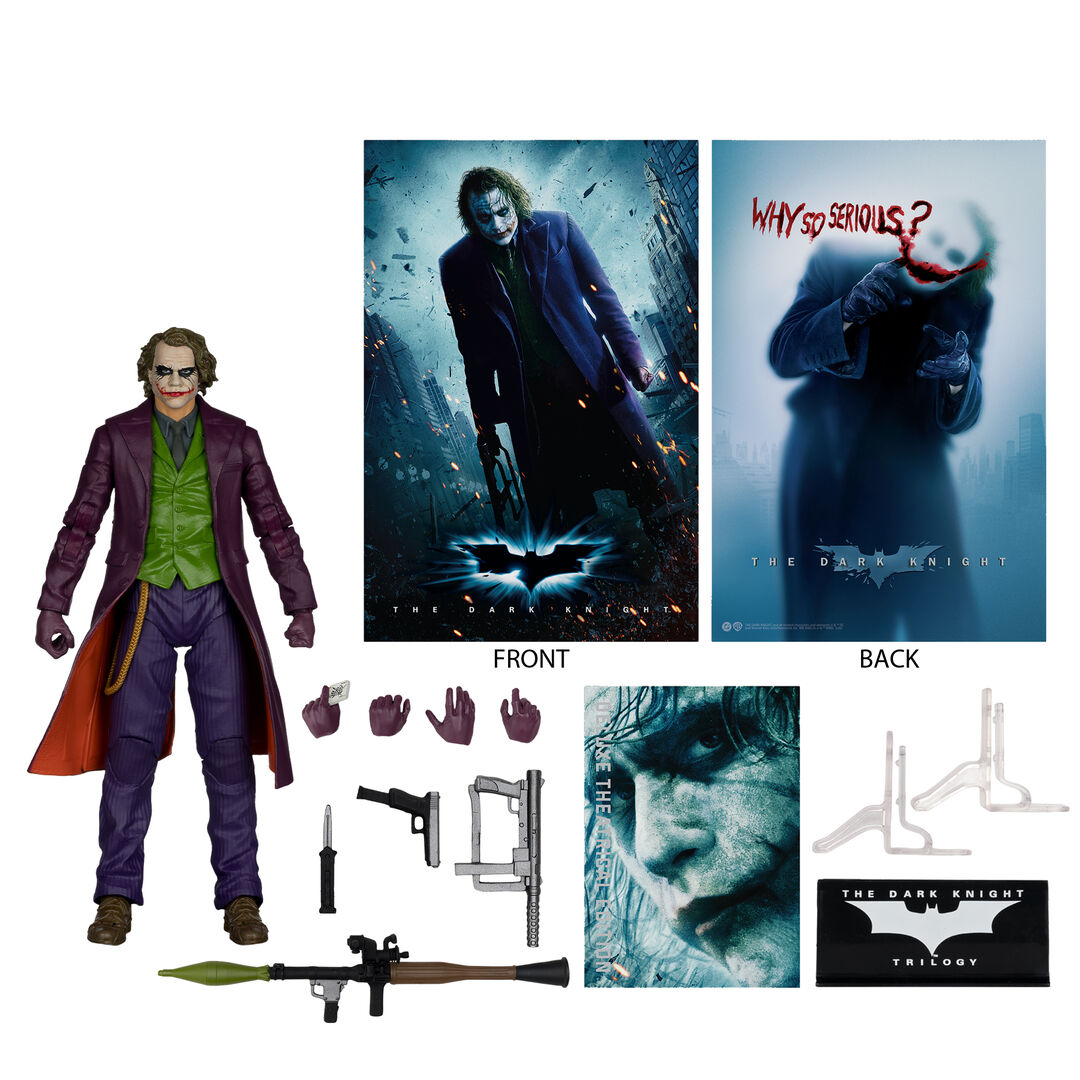 Figurine - Mcfarlane Toys - DC Multiverse  - The Joker (The Dark Knight Trilogy)