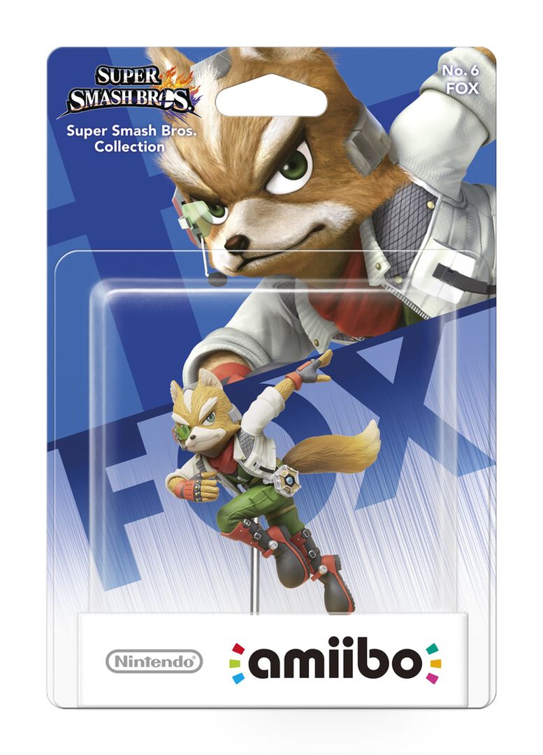 Figurine Amiibo N&deg;6 Smash Fox