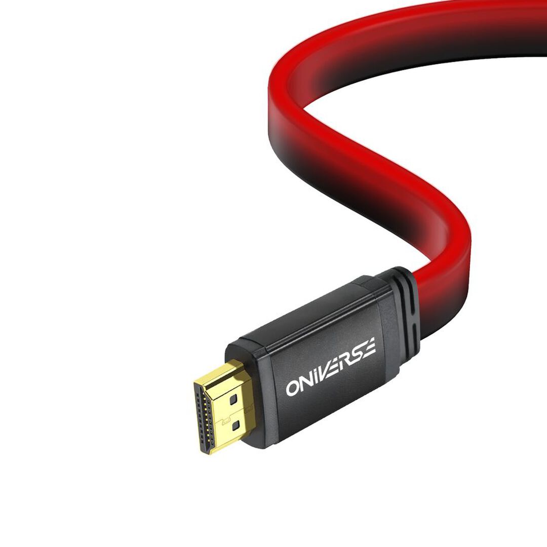 Cable Hdmi 8k | 2 Metres Rouge | Oniverse