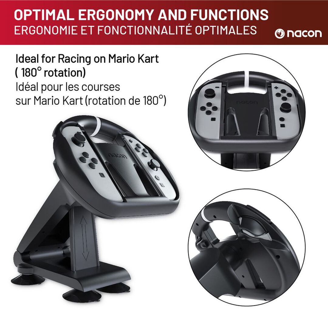 Volant Avec Support Pour Joy Con Switch 2