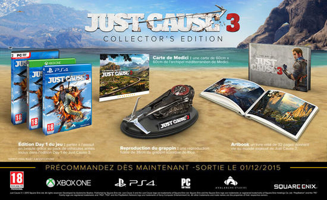 Just Cause 3 Edition Collector