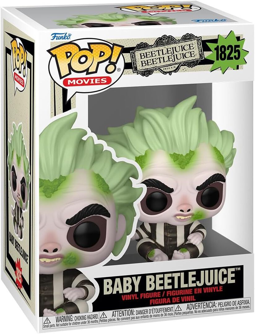 Figurine Funko Pop! N&deg;1825 | Beetlejuice | B&eacute;b&eacute; Beetlejuice
