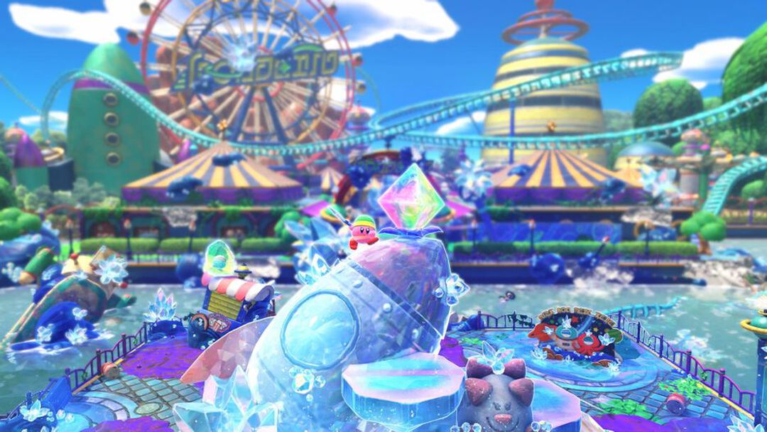 Kirby Et Le Monde Oubli&eacute; Nintendo Switch 2 Edition +le Pays Des &eacute;toiles Filantes | Occasion