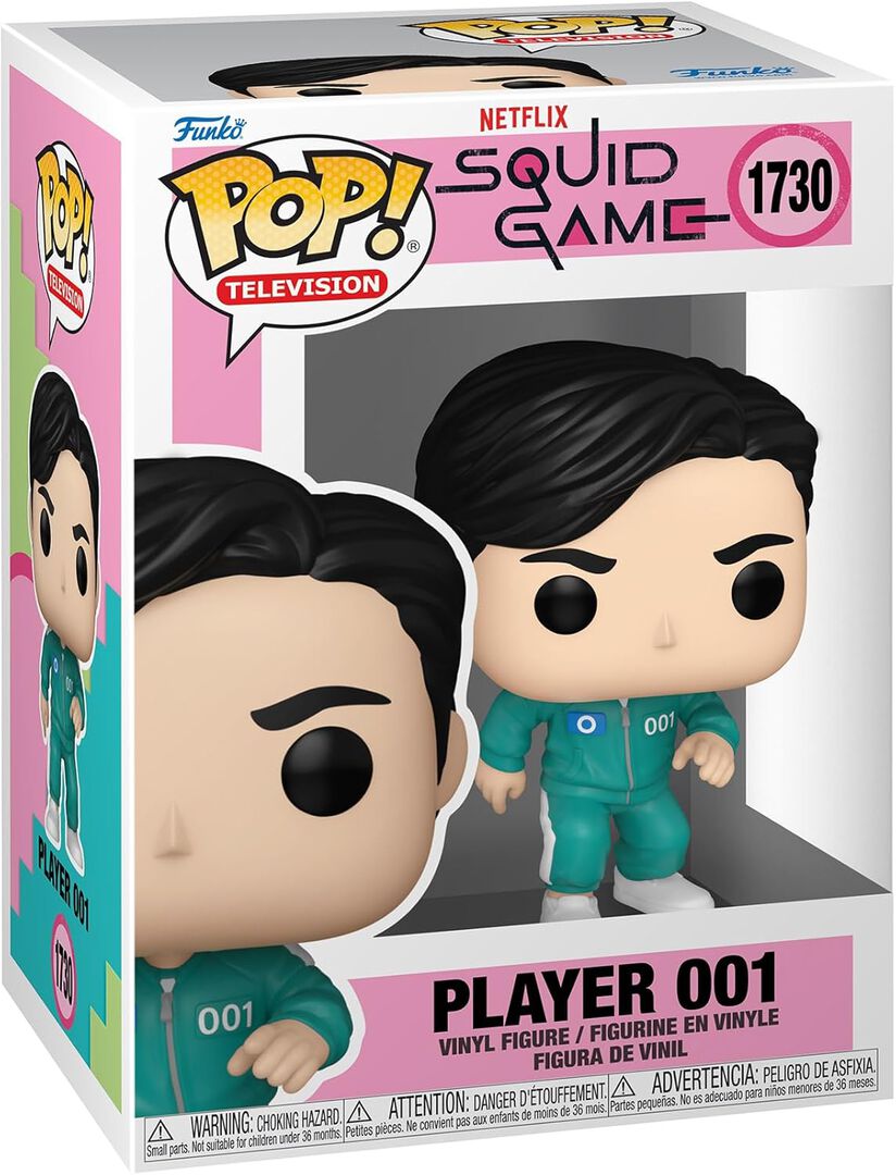 Figurine Funko Pop! N&deg;1730 | Squid Game | Joueur 001