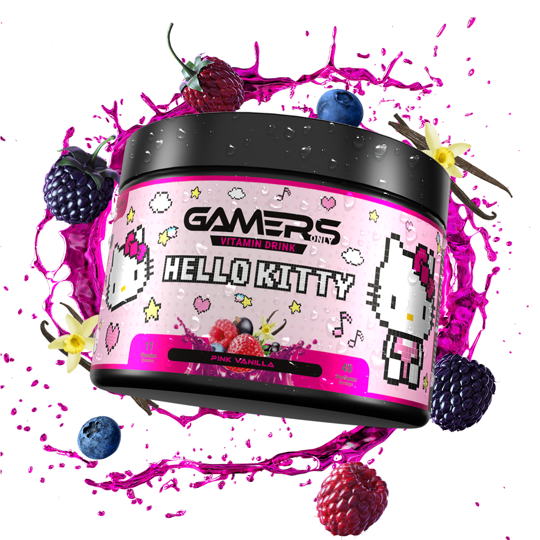 Gamers Only | Vitamin Drink Hello Kitty