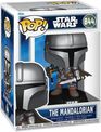 Figurine Funko Pop! N&deg;844 - Mandalorian & Grogu - The Mandalorian (dual Wield)