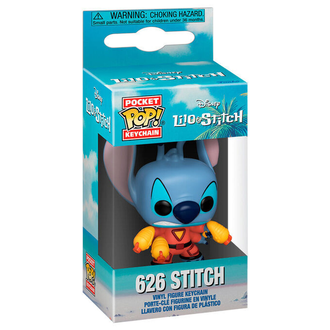Porte-cles Funko Pop! | Lilo Et Stitch |  626 Stitch