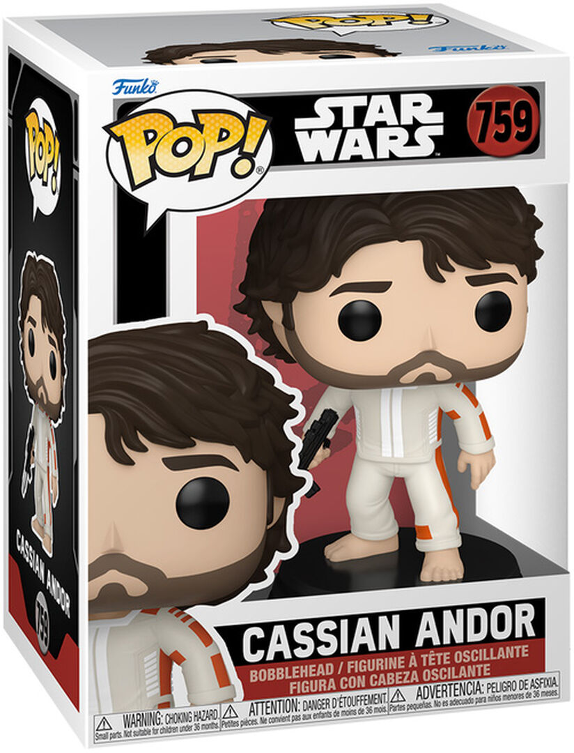 Figurine Funko Pop! N&deg;759 | Star Wars | Star Wars: Andor | Cassian Andor